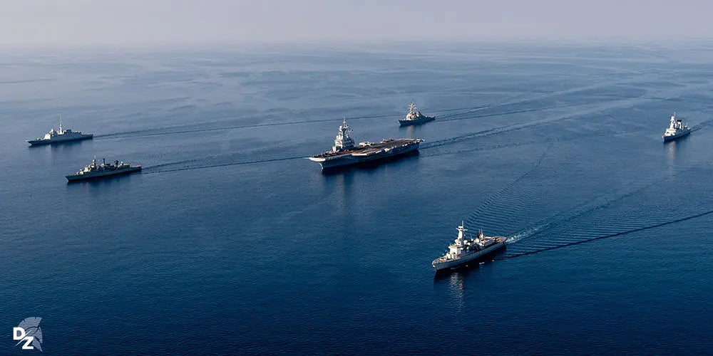 Le groupe aéronaval (GAN) defense-zone.com