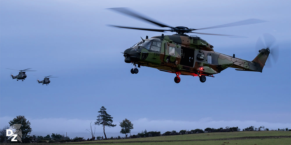 4e BAC, hélicoptère, aérocombat, Caïman, NH 90, Cormoran 21