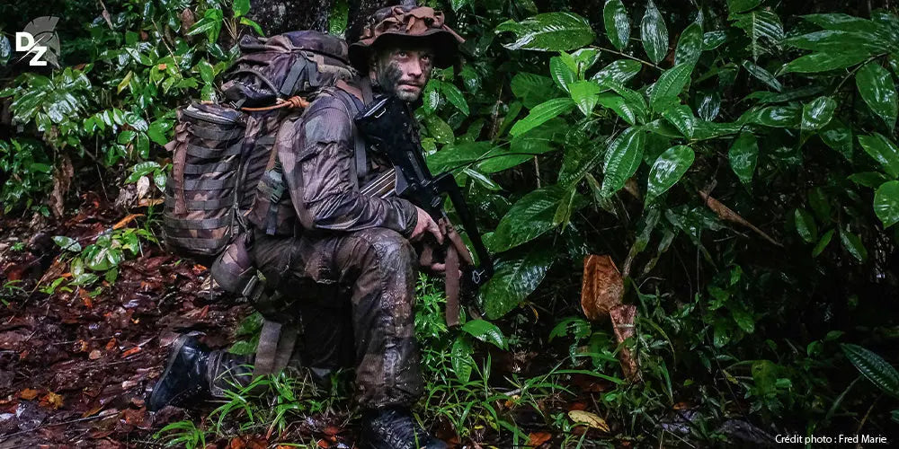 Jungle, guyane, parachutiste, 8e RPIMa