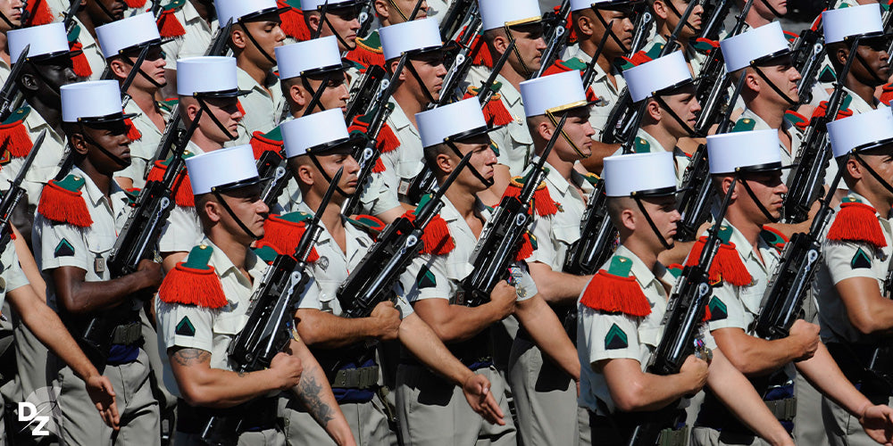 Légion étrangère, défilé, 14 juillet, Paris