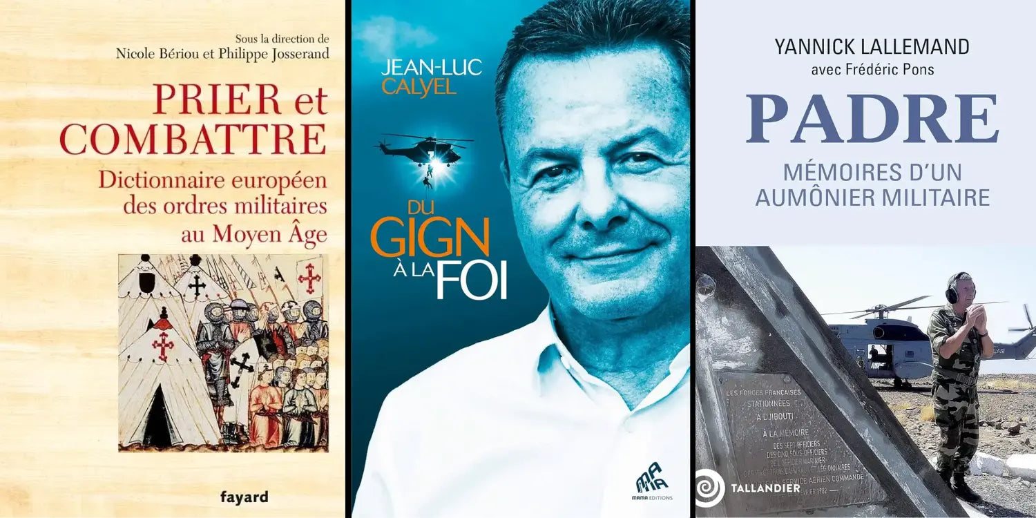 Foi-et-combat-3-livres-pour-explorer-la-dimension-spirituelle-de-l-engagement-militaire defense-zone.com