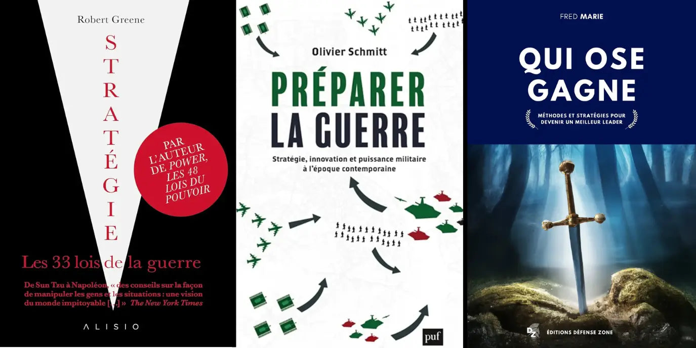 Maîtrisez-l-art-de-la-stratégie-avec-ces-3-ouvrages-incontournables defense-zone.com