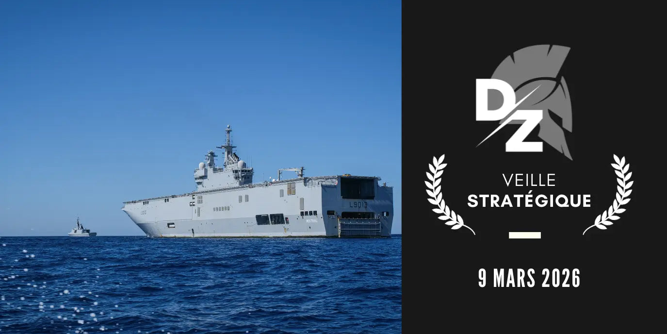Déploiements français au Moyen-Orient , records de commandes pour Thales, futur du SCAF compromis - Veille Stratégique du 9 mars 2026