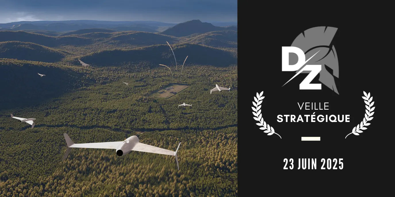 Les-drones-kamikazes-de-MBDA-KNDS-et-Delair-Trump-bombarde-l-Iran-Dassault-présente-un-vaisseau-spatial-Veille-Stratégique-du-23-juin-2025 defense-zone.com