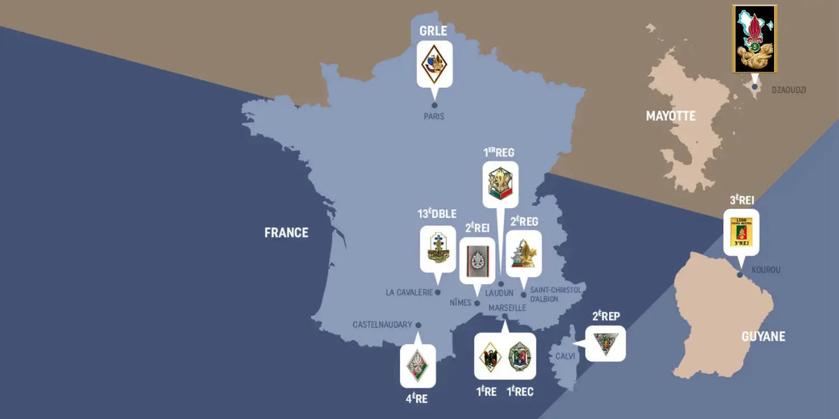 Régiments de la Légion étrangère : guide complet pour comprendre l’organisation defense-zone.com