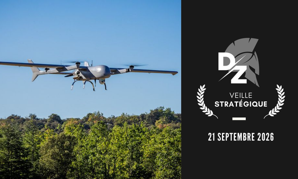Les armées achètent le drone d'Airbus Helicopters, pénurie de munitions américaines, Thales veut concurrencer Palantir - Veille Stratégique du 21 septembre 2026