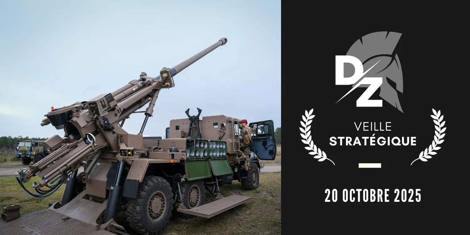 KNDS et Leonardo veulent vendre le CAESAr à l'US Army, difficultés financières de la Gendarmerie Nationale, BPIfrance veut lever 450 millions d'euros pour la Défense - Veille Stratégique du 20 octobre 2025 defense-zone.com