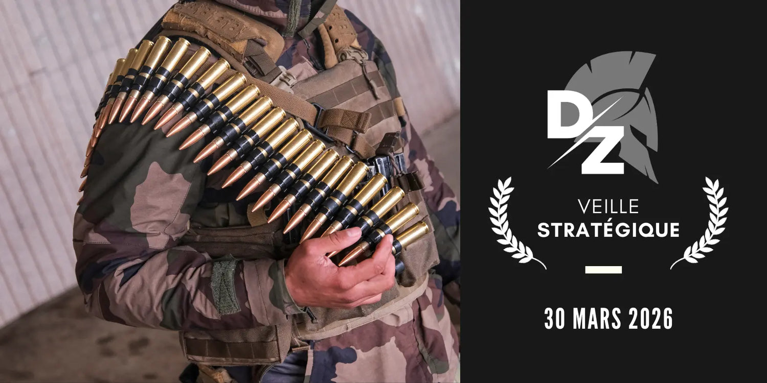 8,5 milliards d'euros pour l'achat de munitions, des drones pour le CNES, KNDS bientôt en bourse ? - Veille Stratégique du 30 mars 2026 defense-zone.com