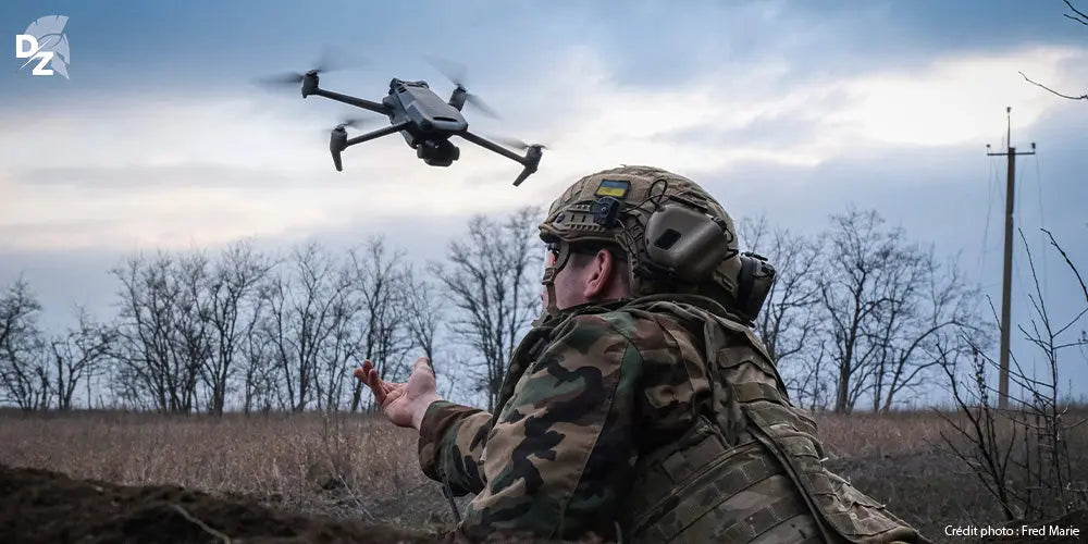 Ukraine, guerre, drone