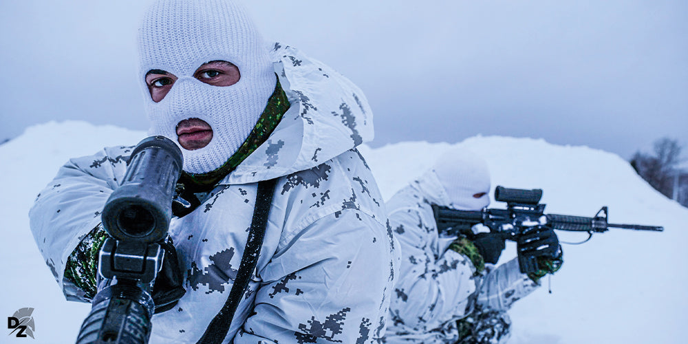 Chevalier tricolore, Canada, Quebec, militaire, froid, exercice