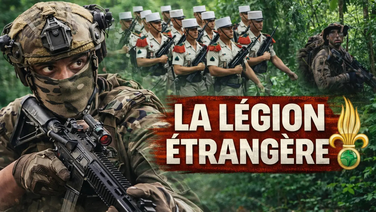 Pourquoi la France a une armée d’étrangers : la réalité de la Légion étrangère