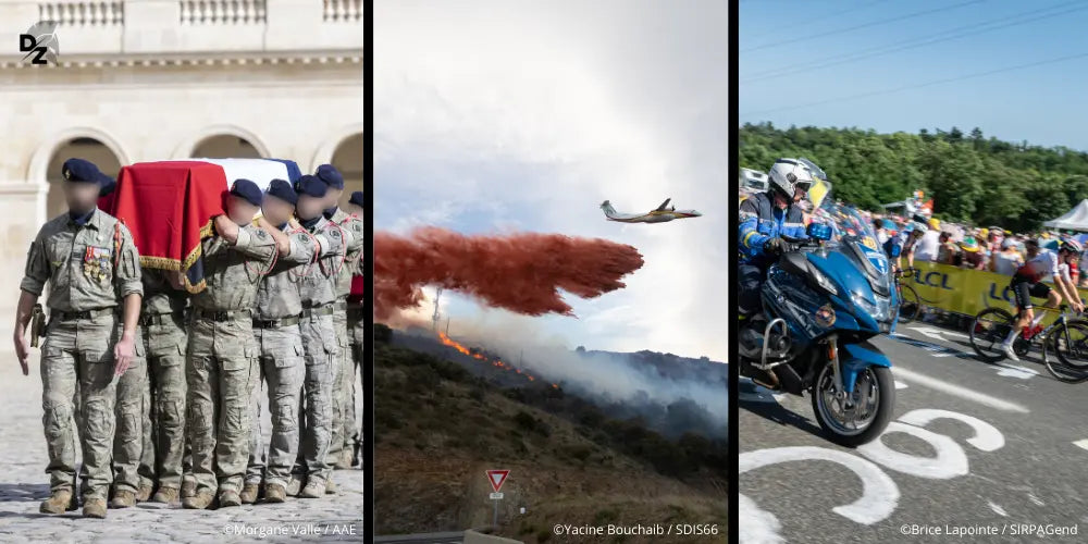 FS, commando, mort au combat, Irak, CPA 10, Sécurité civile, Dash 8, tour de france, gendarmerie nationale, motard