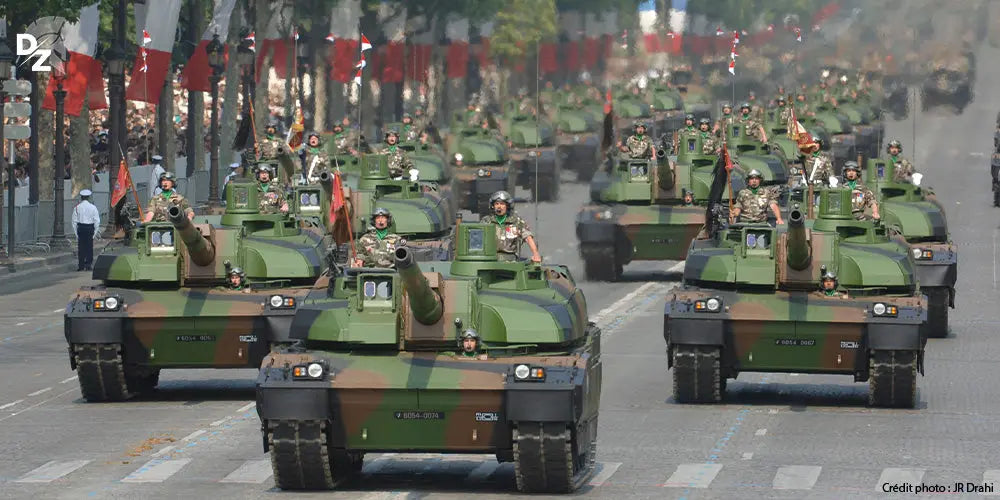 Char Leclerc, défilé 14 juillet, Paris