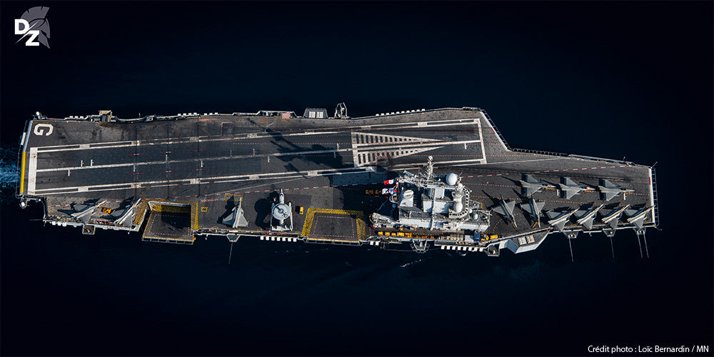 Porte-avions, Charles de Gaulle, Marine nationale, bateaux, avions, Rafale-M