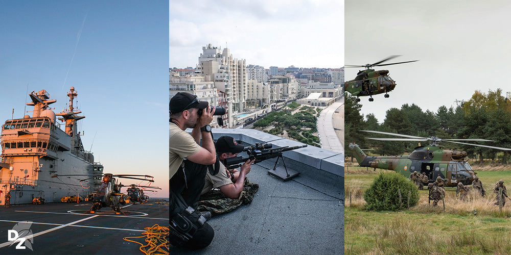 Défense Zone, Zone Image, Baccarat, THP, RAID, 4e BAC, aérocombat, PHA, armée de Terre, Police nationale, Marine nationale