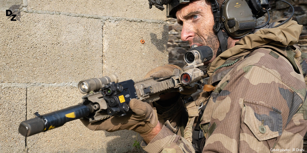 Tireur, HK 416, GCP, commando, commando parachutiste, 8e RPIMa, 11e BP, parachutiste