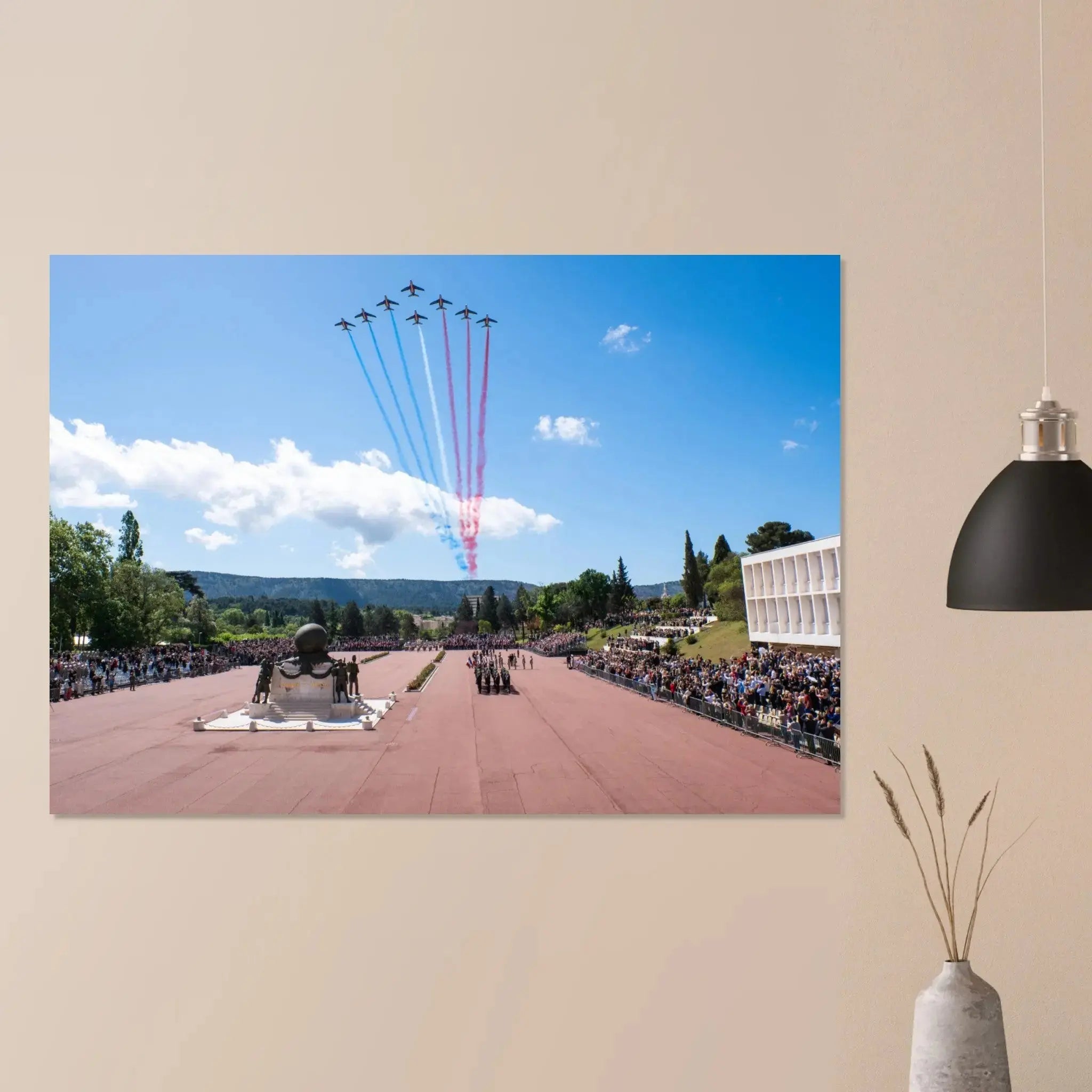 Poster Photo - Célébration de Camerone à Aubagne et passage de la Patrouille de France defense-zone.com