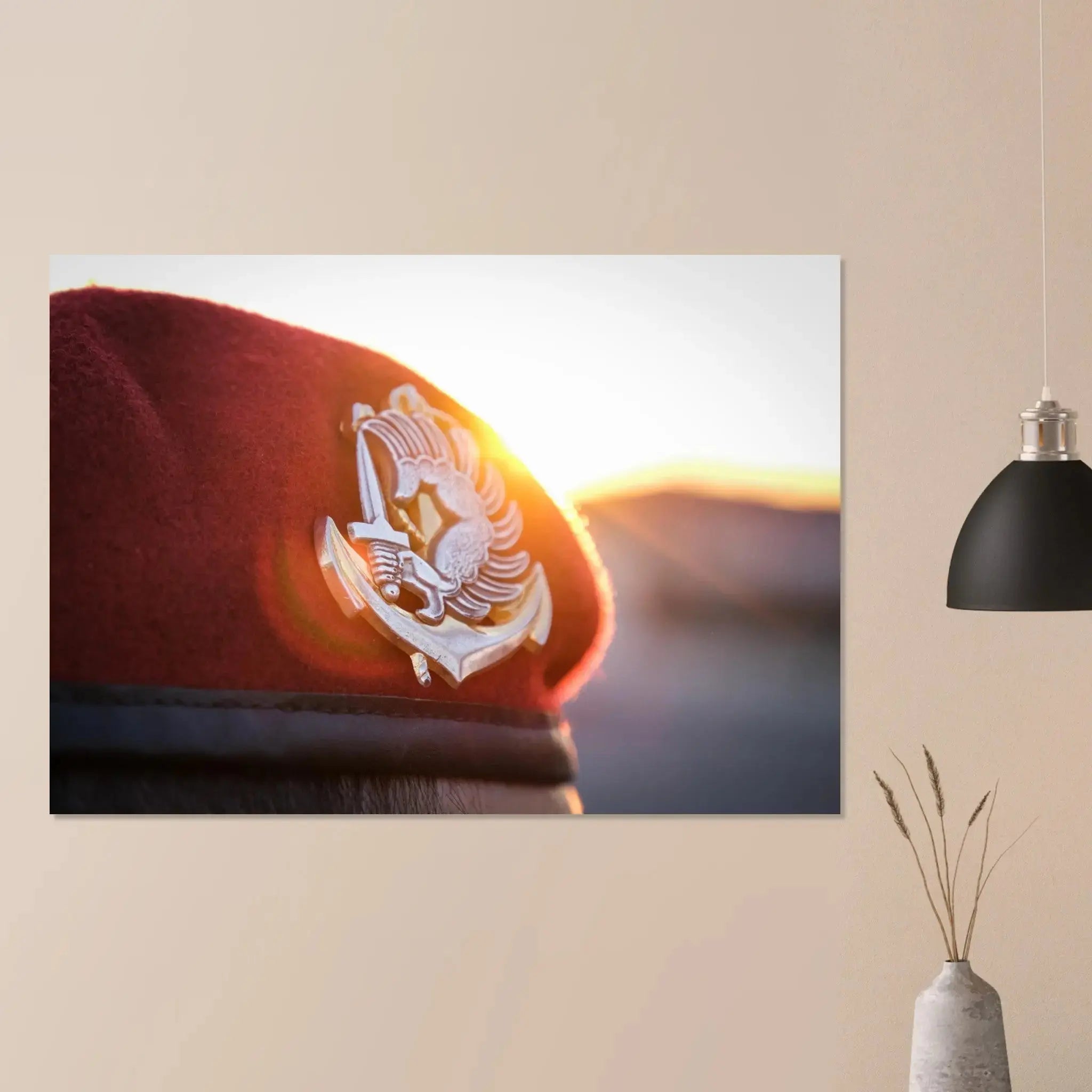 Poster Photo - Brigade parachutiste - béret rouge defense-zone.com