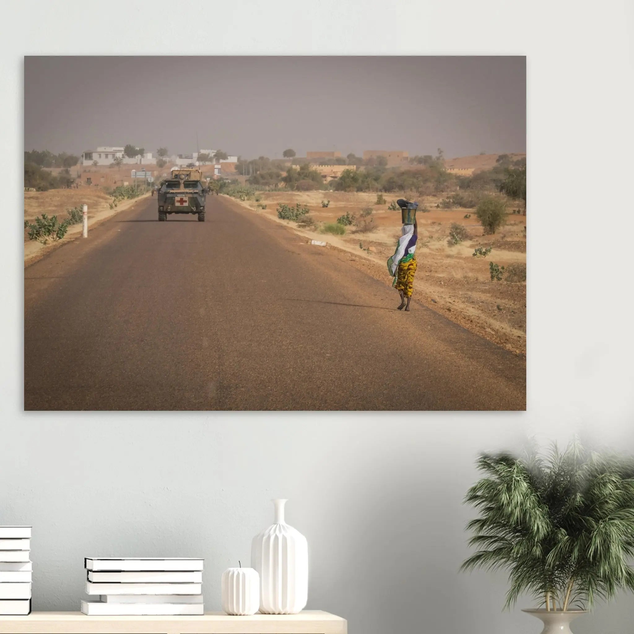 Poster Photo - Opération Barkhane, sur la route d'Ansongo defense-zone.com