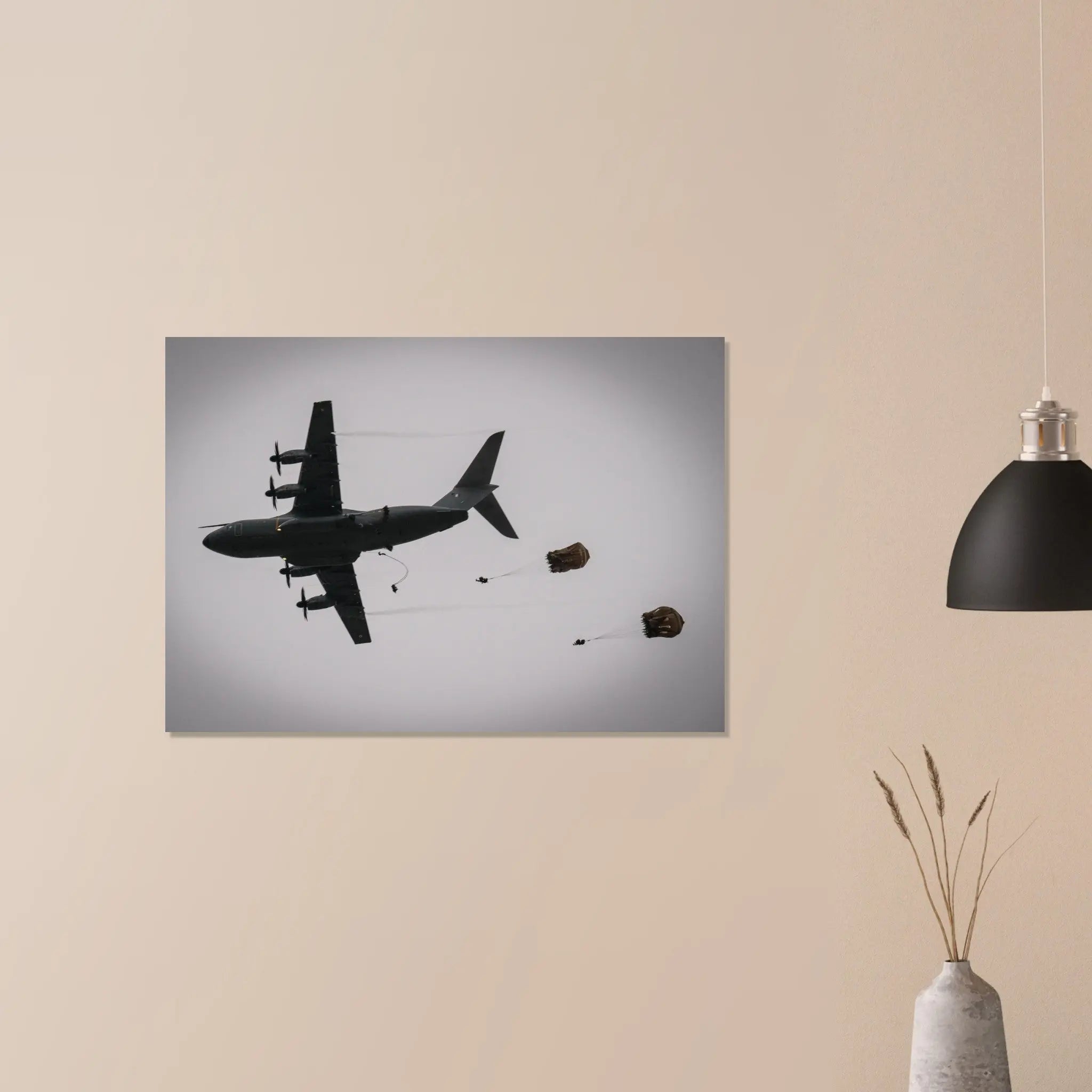 Poster Photo - Sauts depuis un avion A400M pour la 11e Brigade parachutiste defense-zone.com