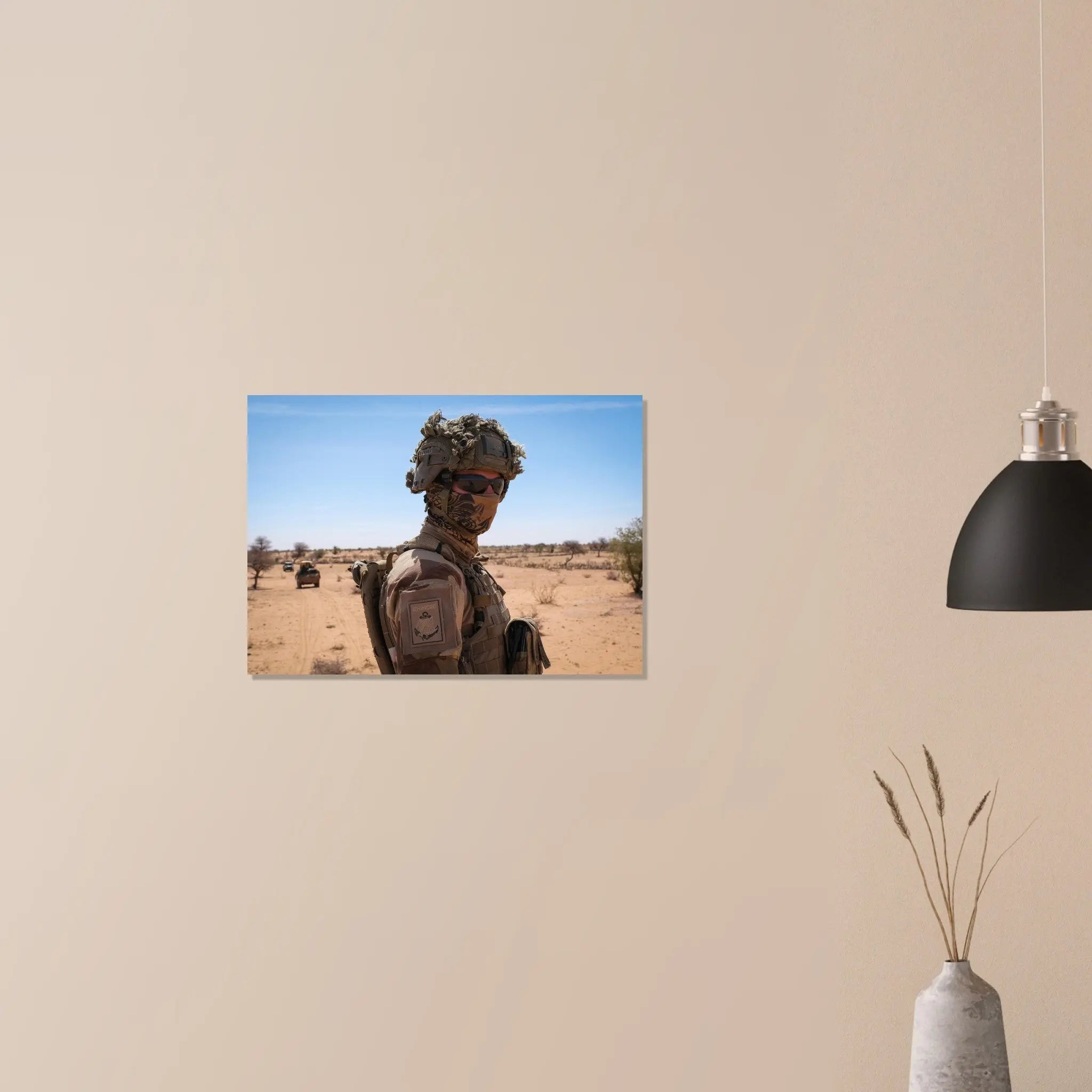 Poster Photo - Détachement Chimère du 8e RPIMa (opération Barkhane) defense-zone.com