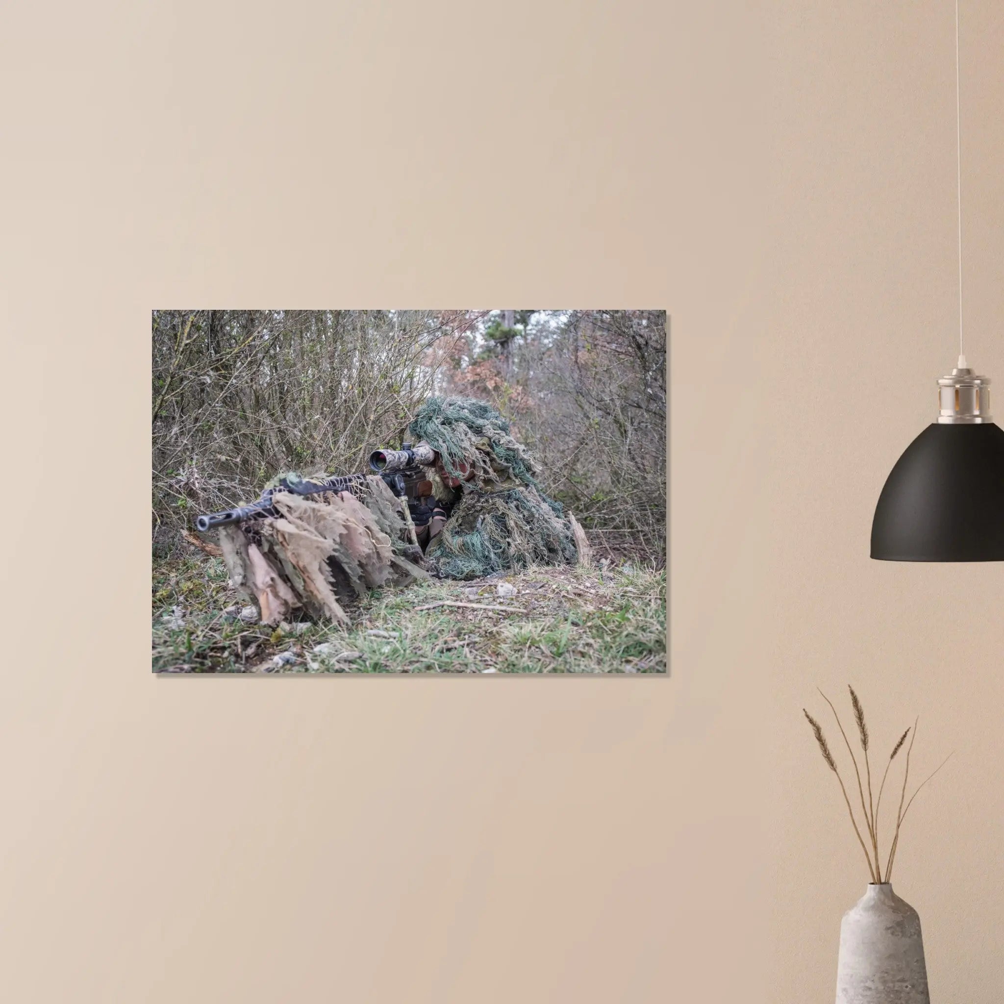 Poster Photo - Tireurs d'élite du 8e RPIMa camouflé defense-zone.com