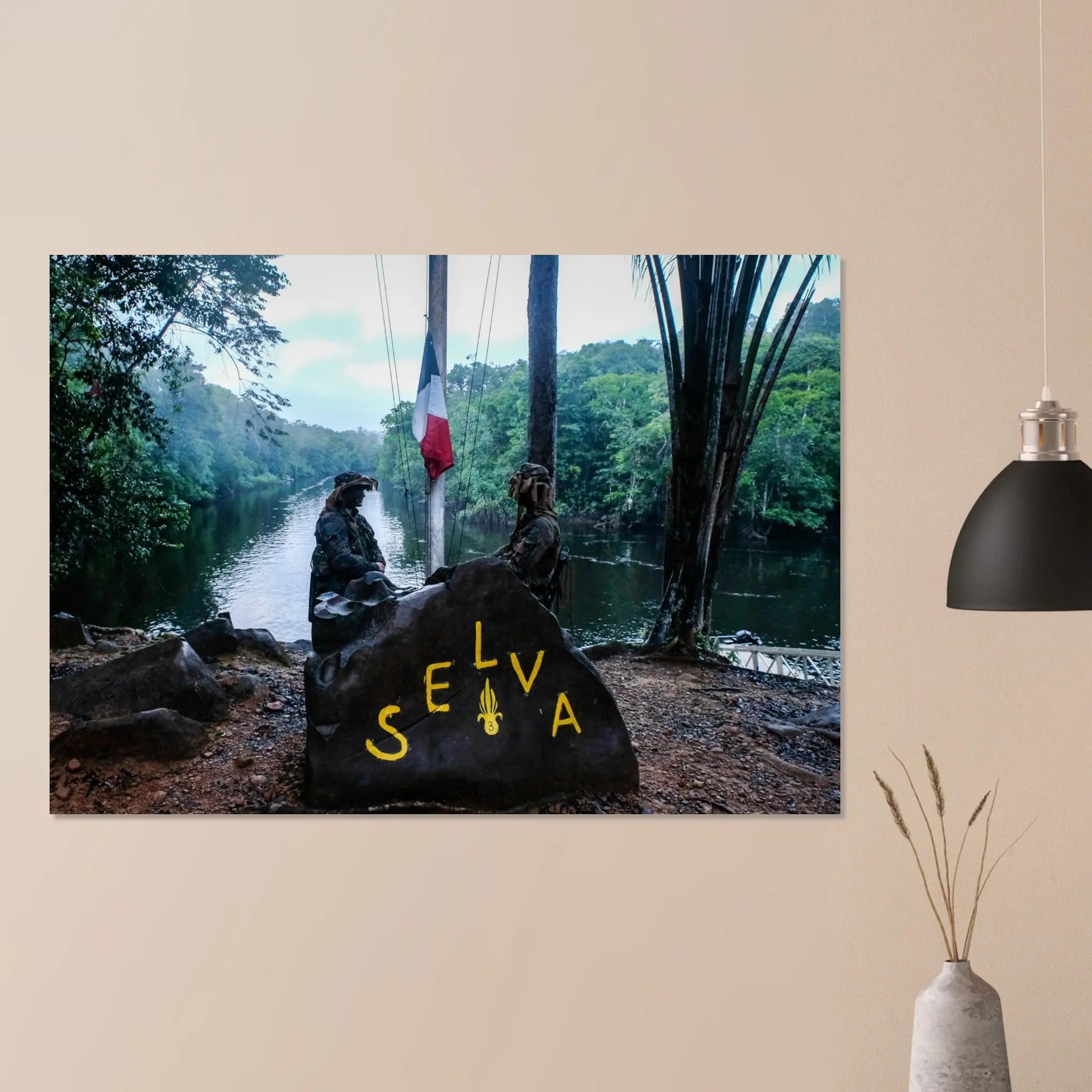 Poster Photo - CEFE, l'école de la jungle pour l'armée française defense-zone.com