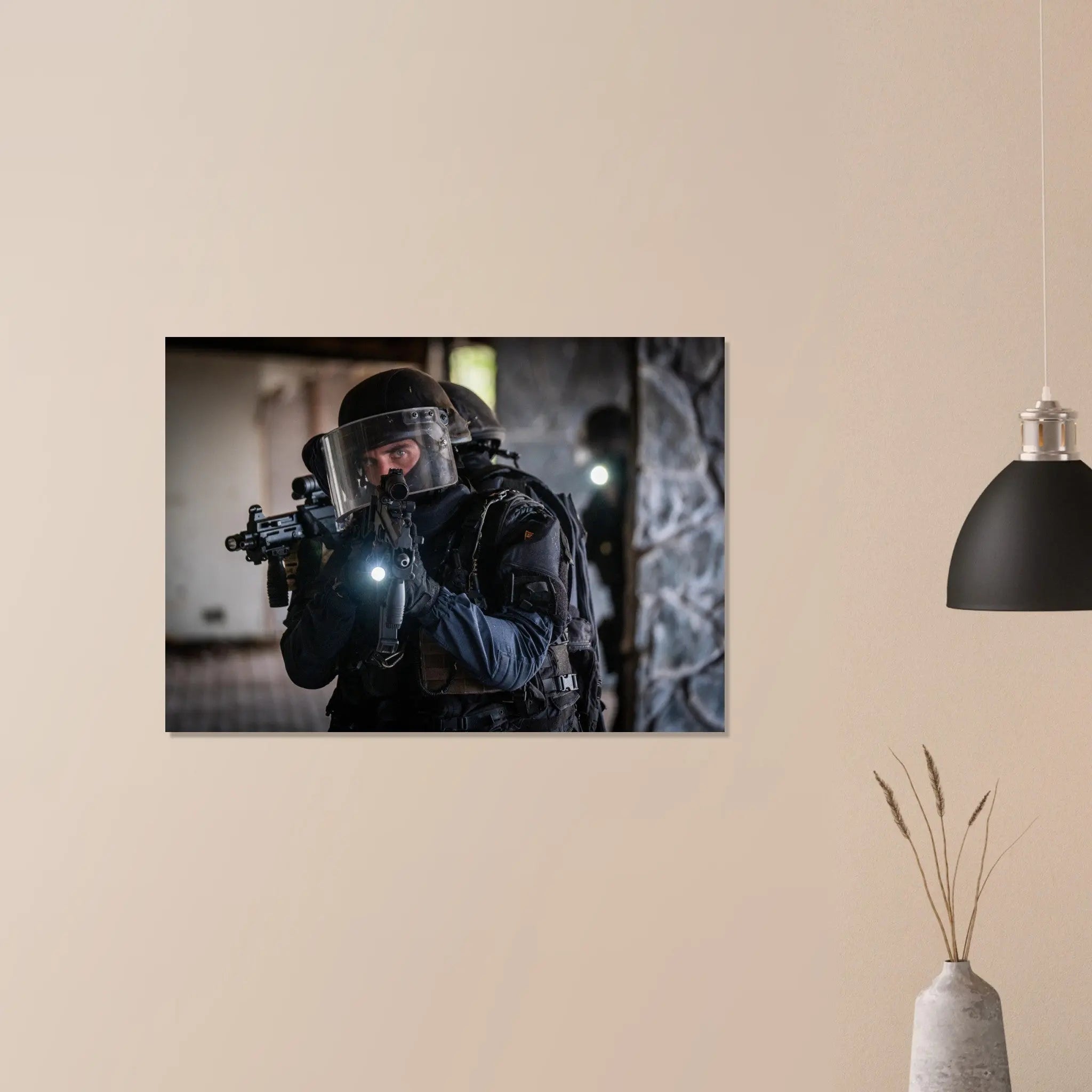 Poster Photo - Portrait d'un opérateur du GIGN defense-zone.com