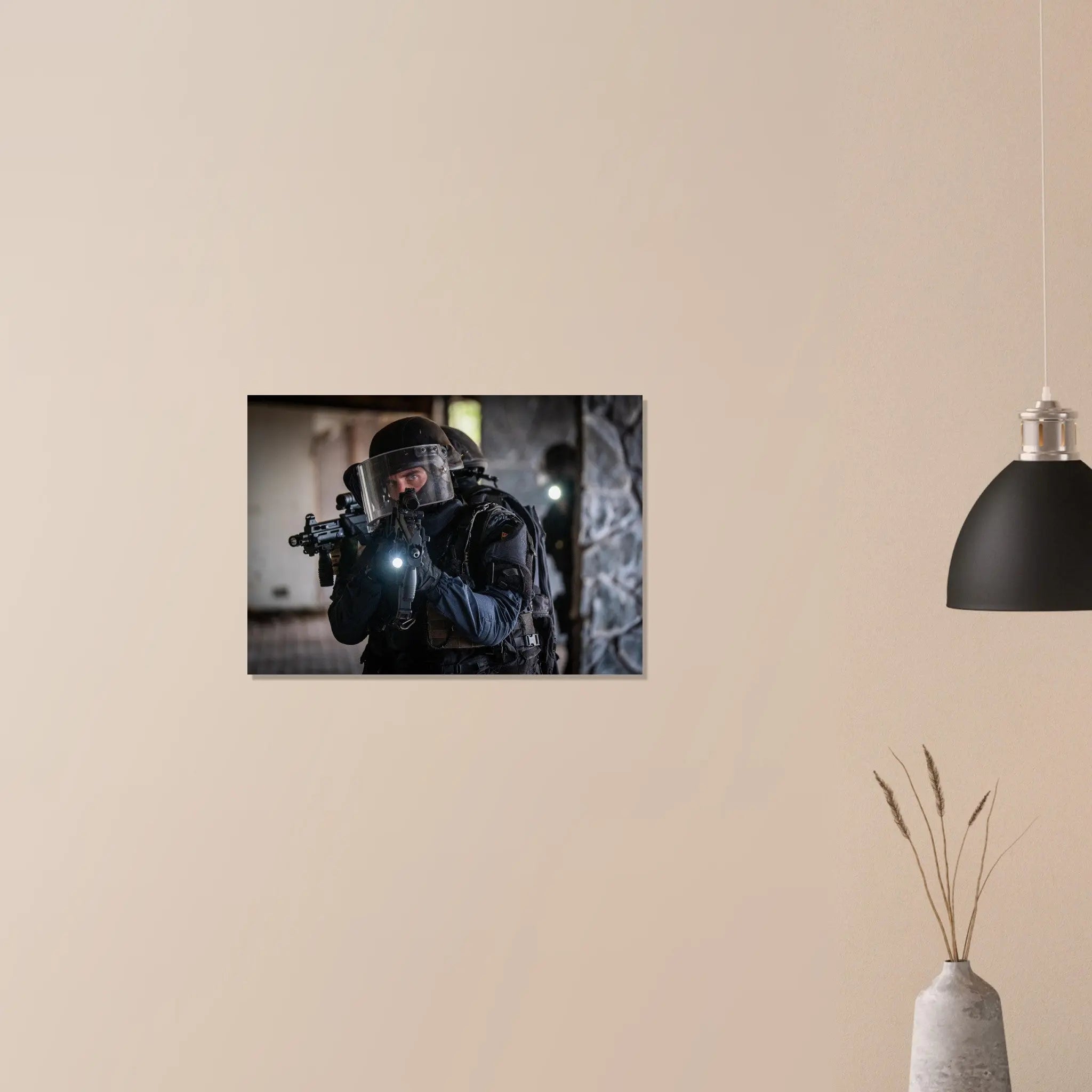 Poster Photo - Portrait d'un opérateur du GIGN defense-zone.com