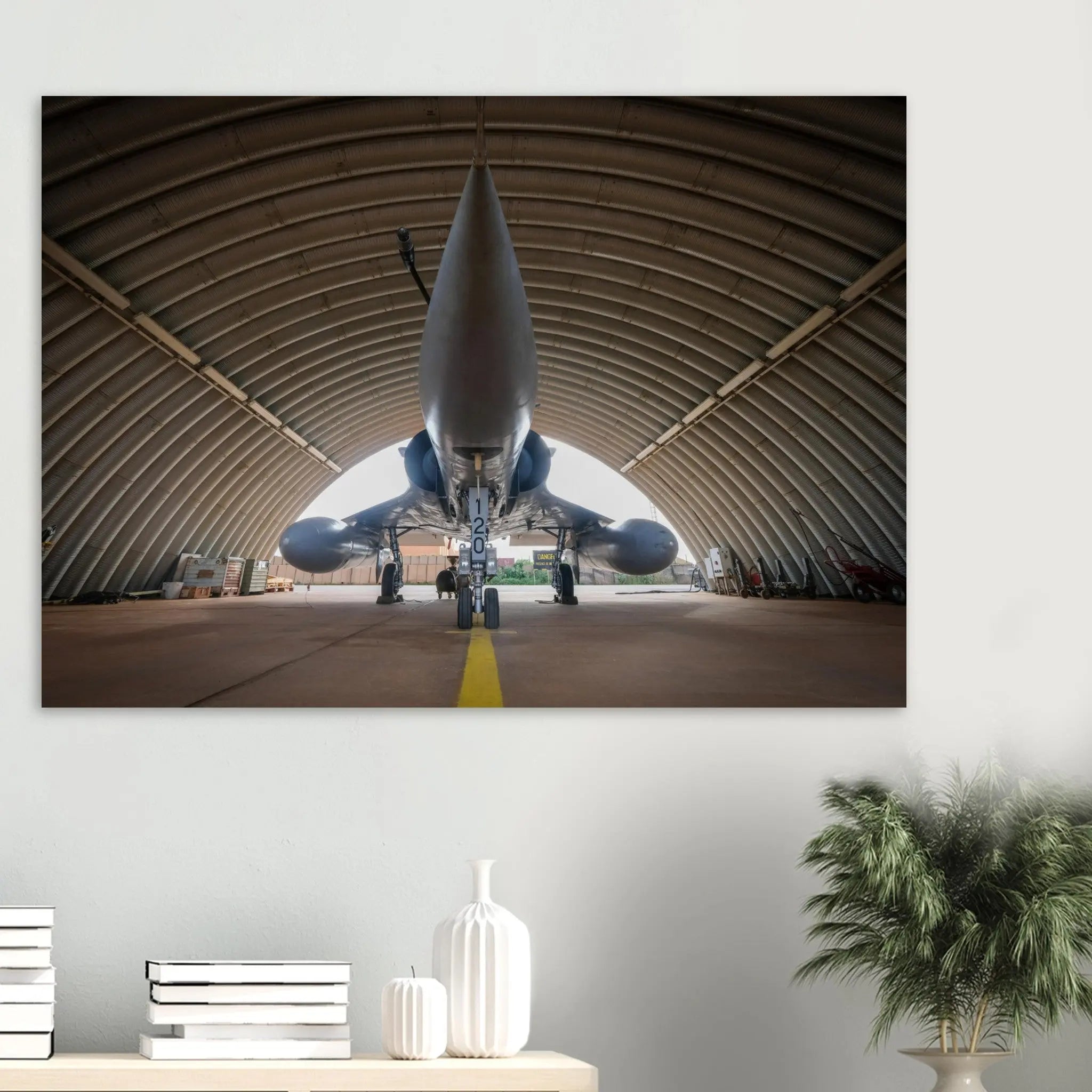 Poster Photo - Avion de chasse Mirage 2000 de l'armée de l'air au Niger defense-zone.com