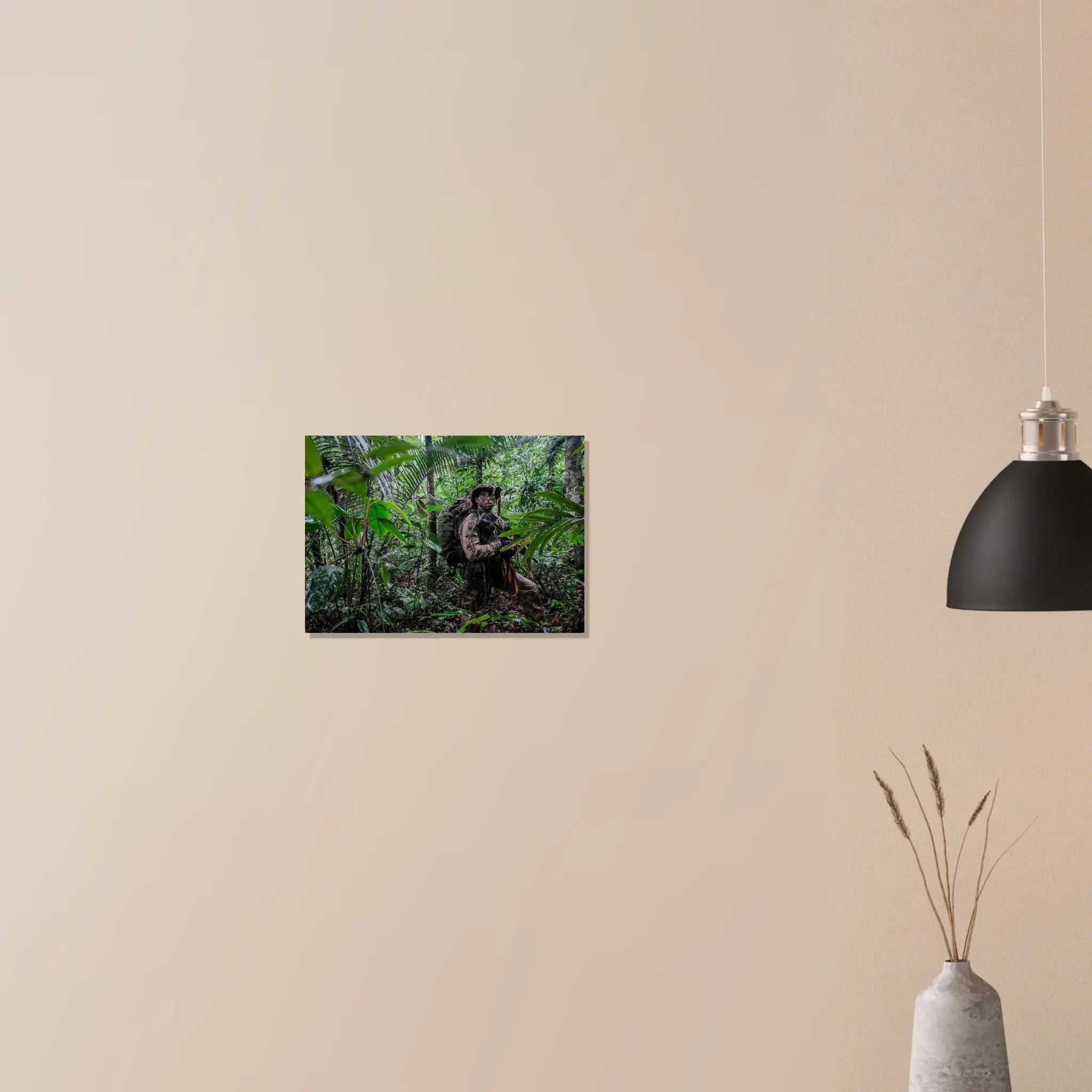 Poster Photo - Patrouille dans la jungle guyanaise pour la Légion étrangère defense-zone.com