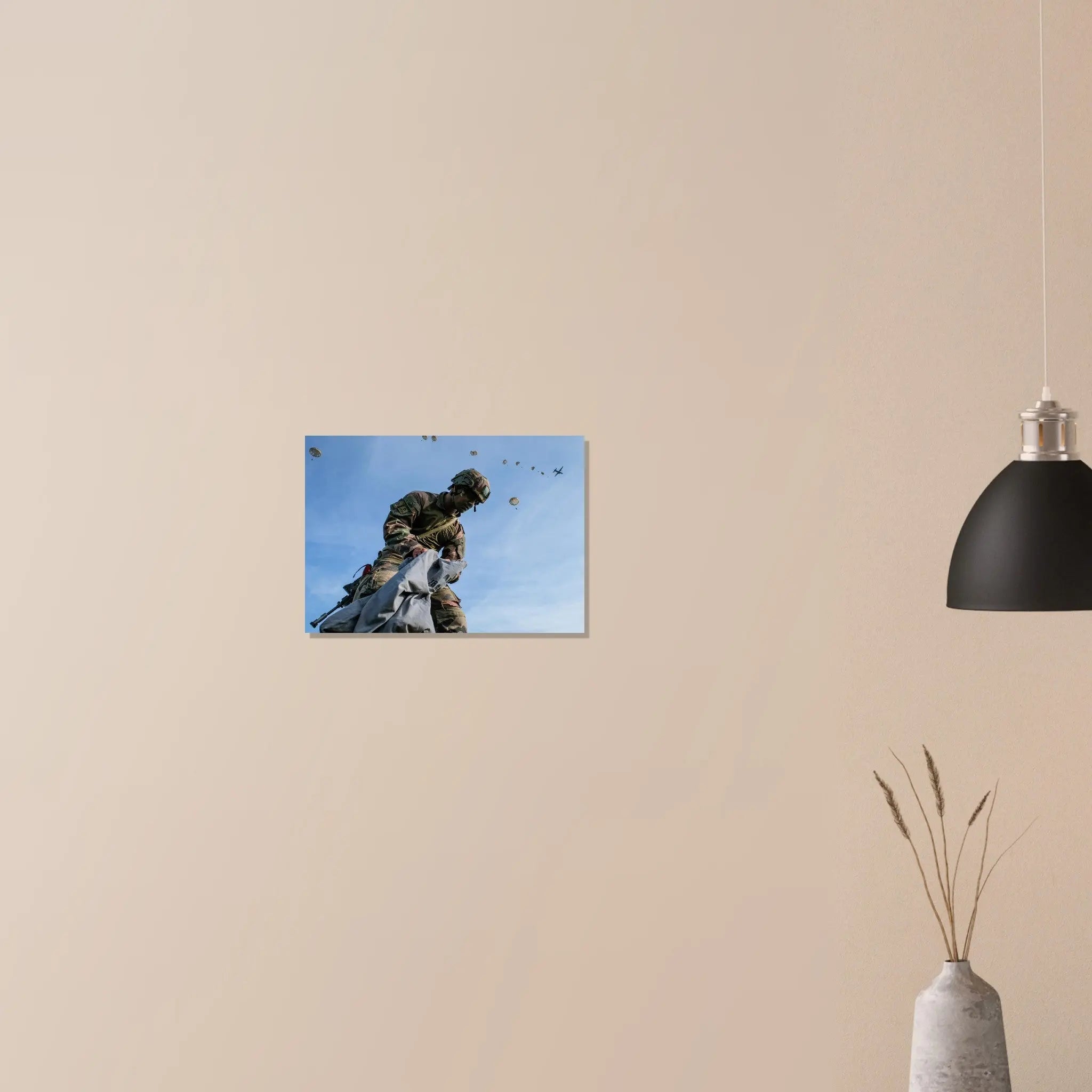 Poster Photo - couverture de notre livre "Paras" (avec la 11e brigade parachutiste) defense-zone.com
