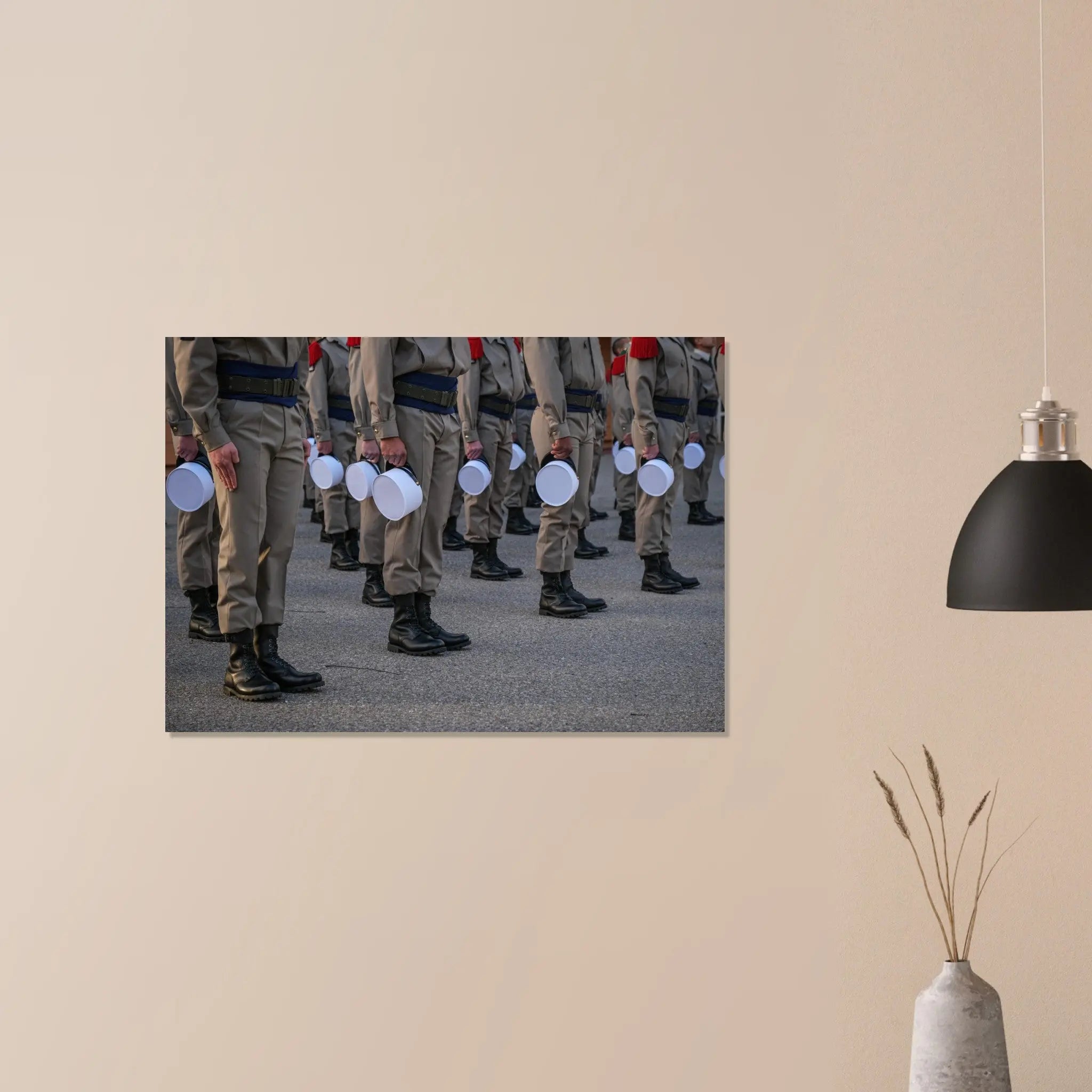 Poster Photo - Légion étrangère, remise de képis blancs defense-zone.com