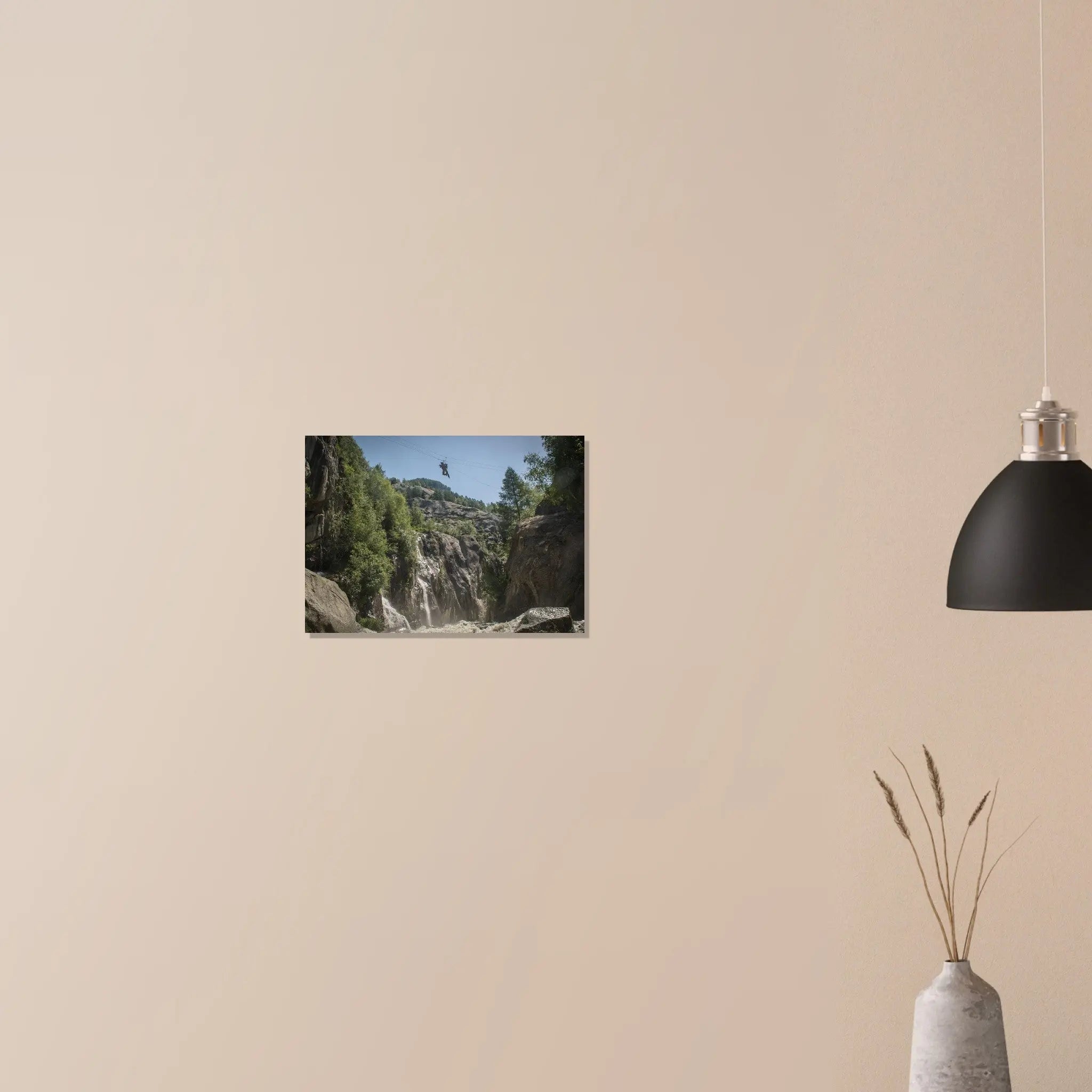 Poster Photo - Manoeuvre de franchissement pour les commandos montagne defense-zone.com