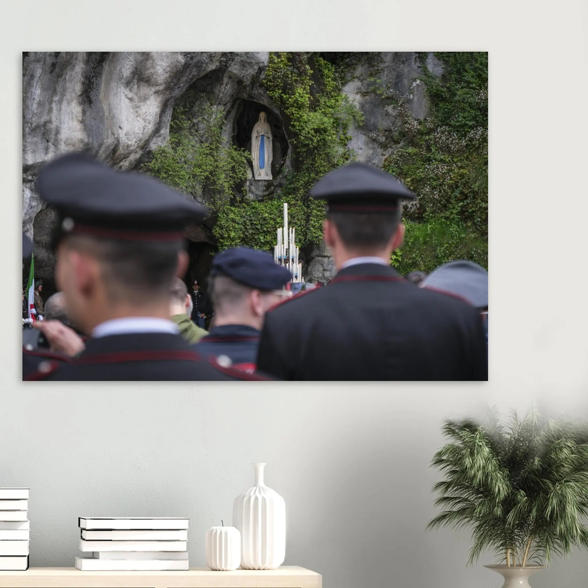 Poster Photo - Pèlerinage militaire international à Lourdes defense-zone.com