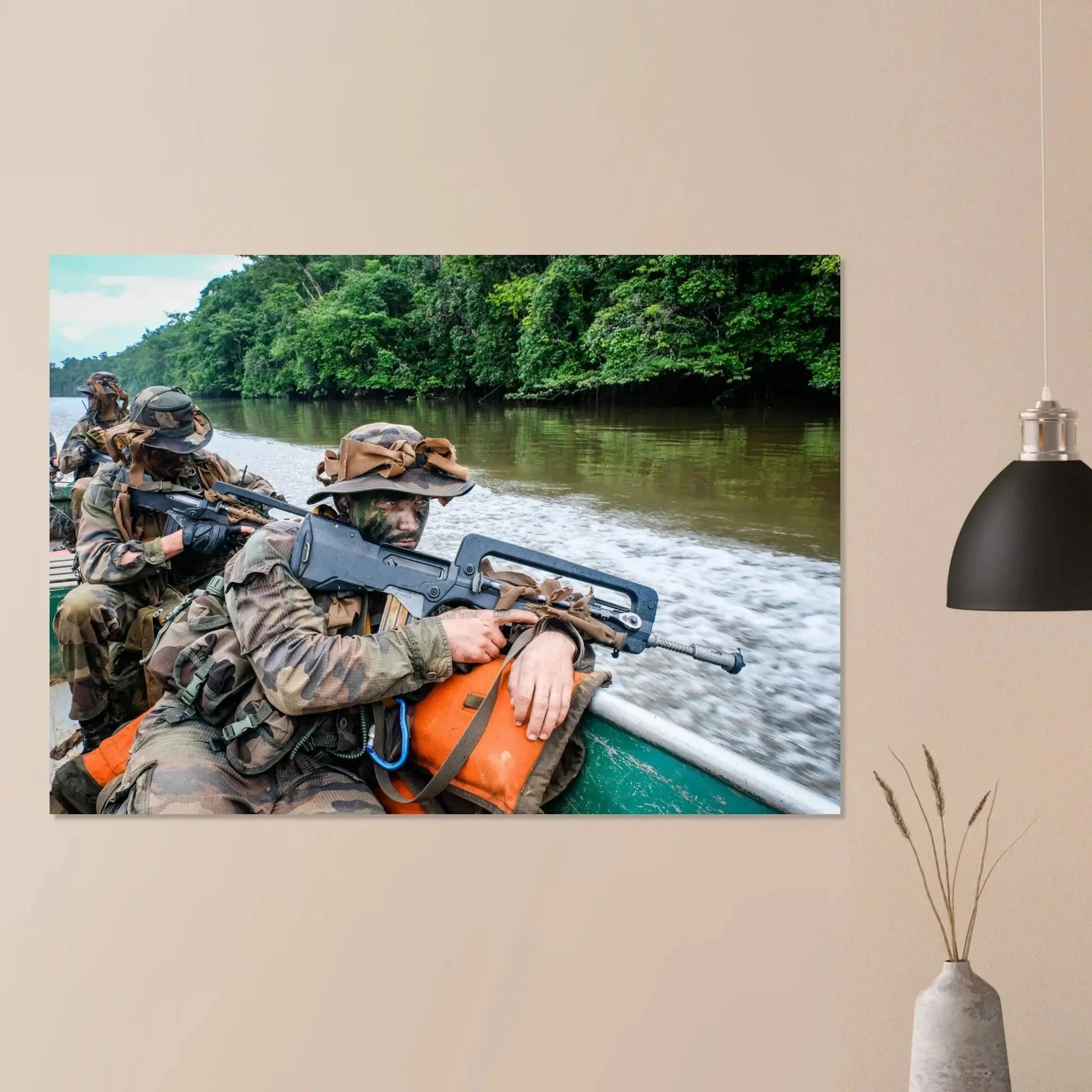 Poster Photo - CEFE, l'école de la jungle (Légion étrangère) defense-zone.com