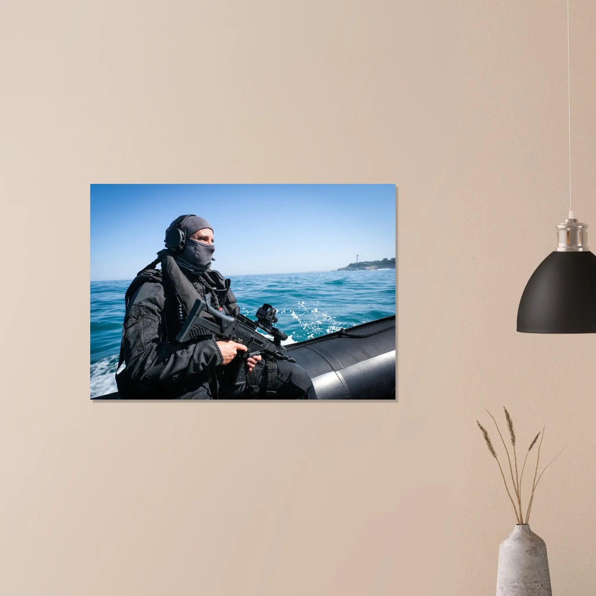Poster Photo - Spécialité nautique pour cet opérateur du RAID defense-zone.com