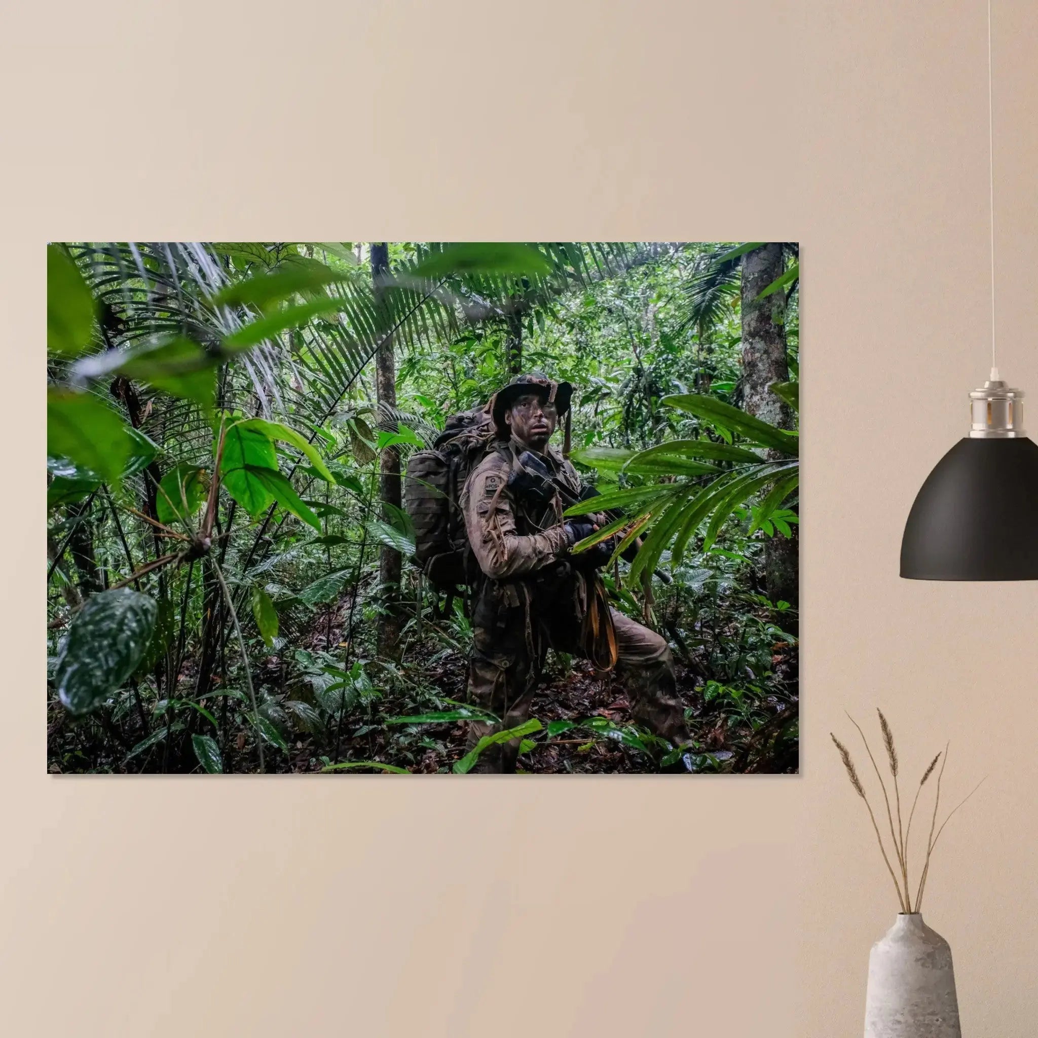 Poster Photo - Patrouille dans la jungle guyanaise avec la Légion étrangère (CEFE) defense-zone.com