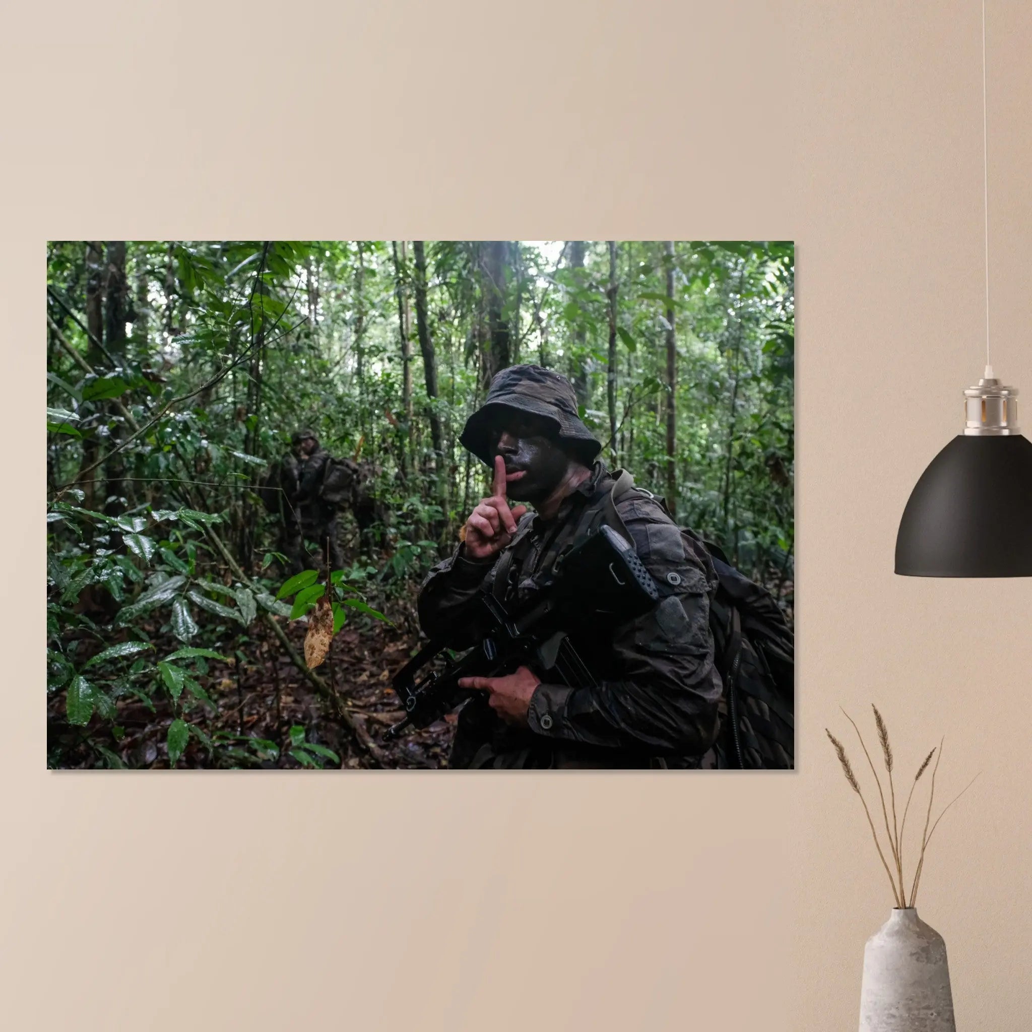 Poster Photo - Lutte contre l'orpaillage en Guyane defense-zone.com