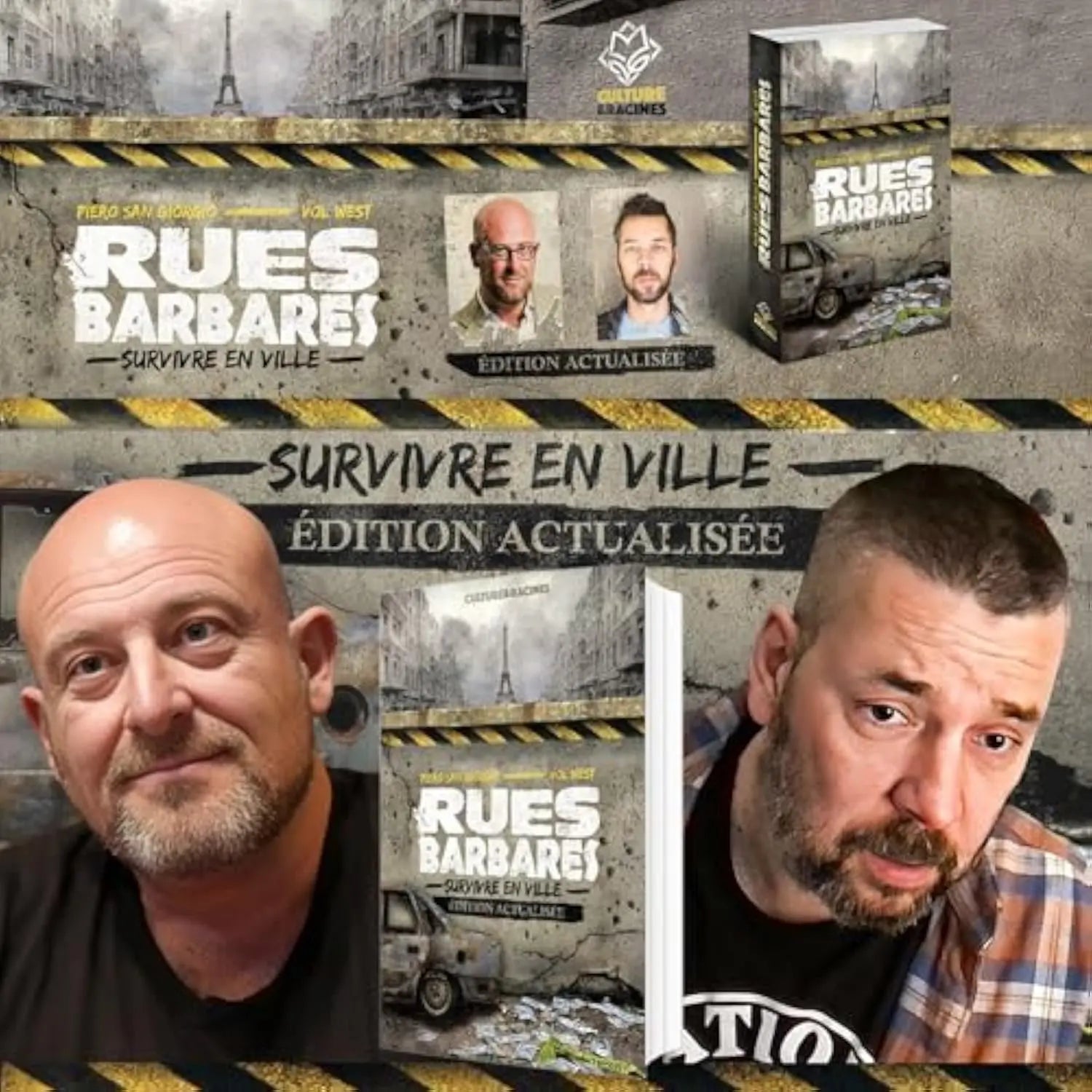 Rues Barbares : survivre en ville (édition actualisée) (Piero San Giorgio) defense-zone.com