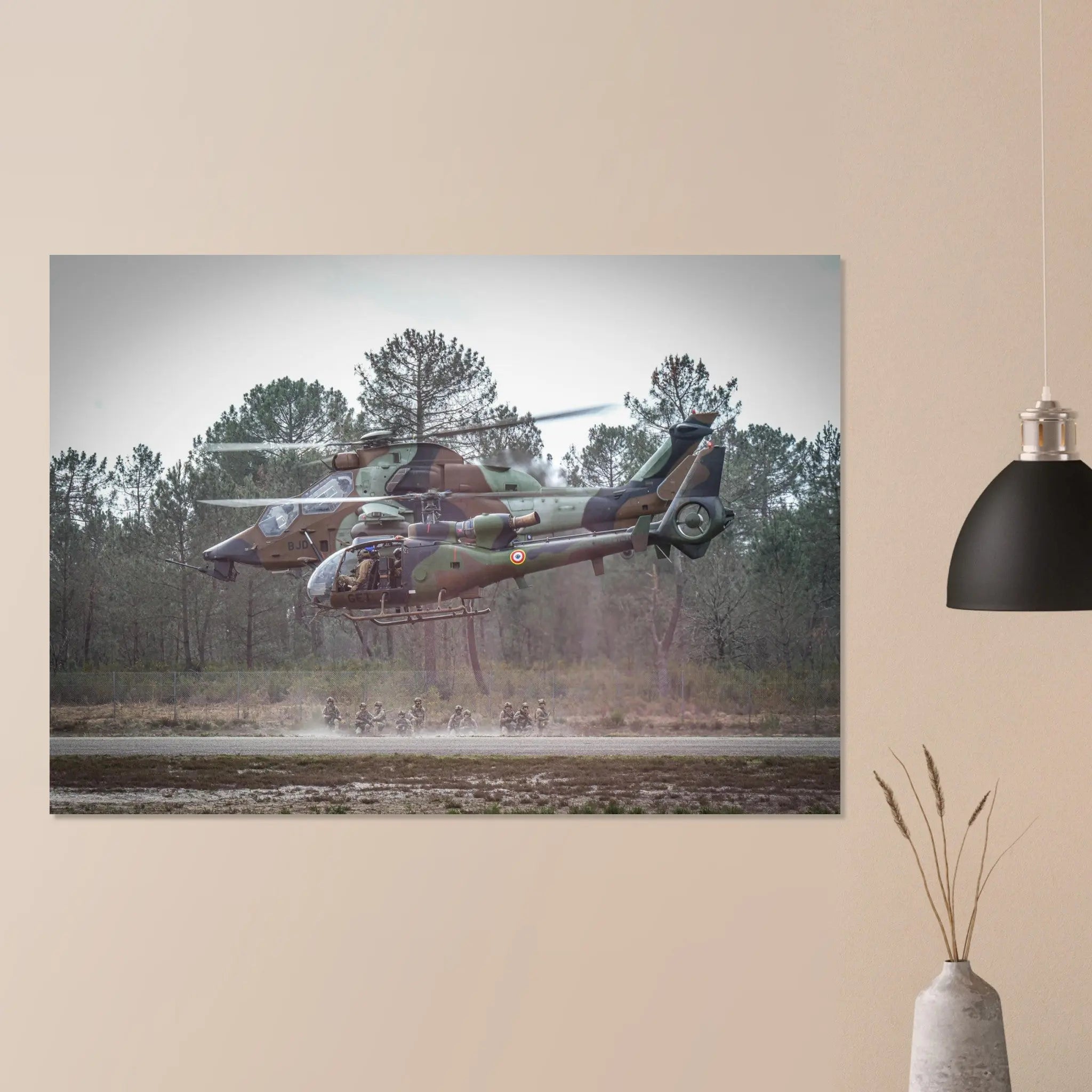 Poster Photo - 4e régiment d'hélicoptère des forces spéciales au Sofins defense-zone.com