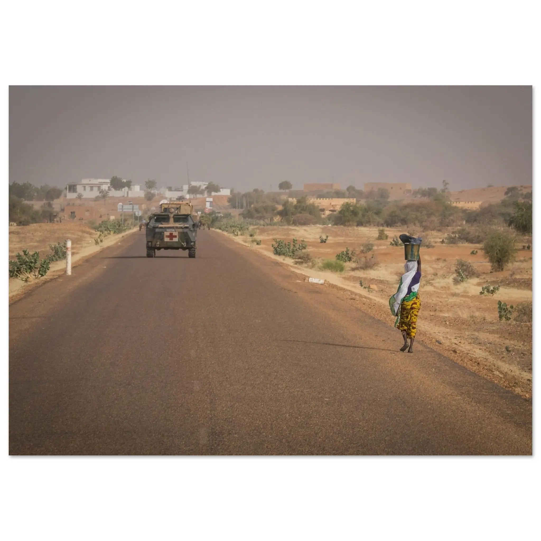 Poster Photo Opération Barkhane - sur la route d'Ansongo defense-zone.com