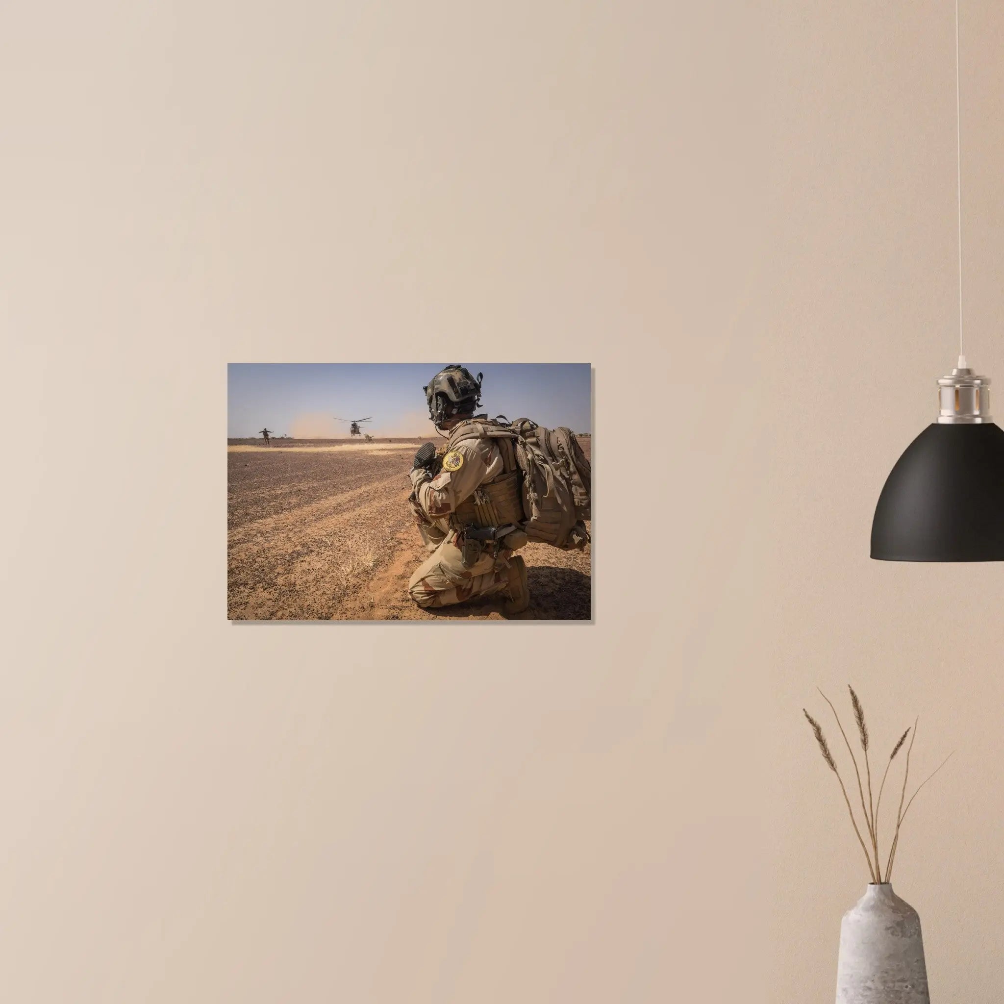 Poster Photo - Départ en hélicoptère Puma au Mali defense-zone.com