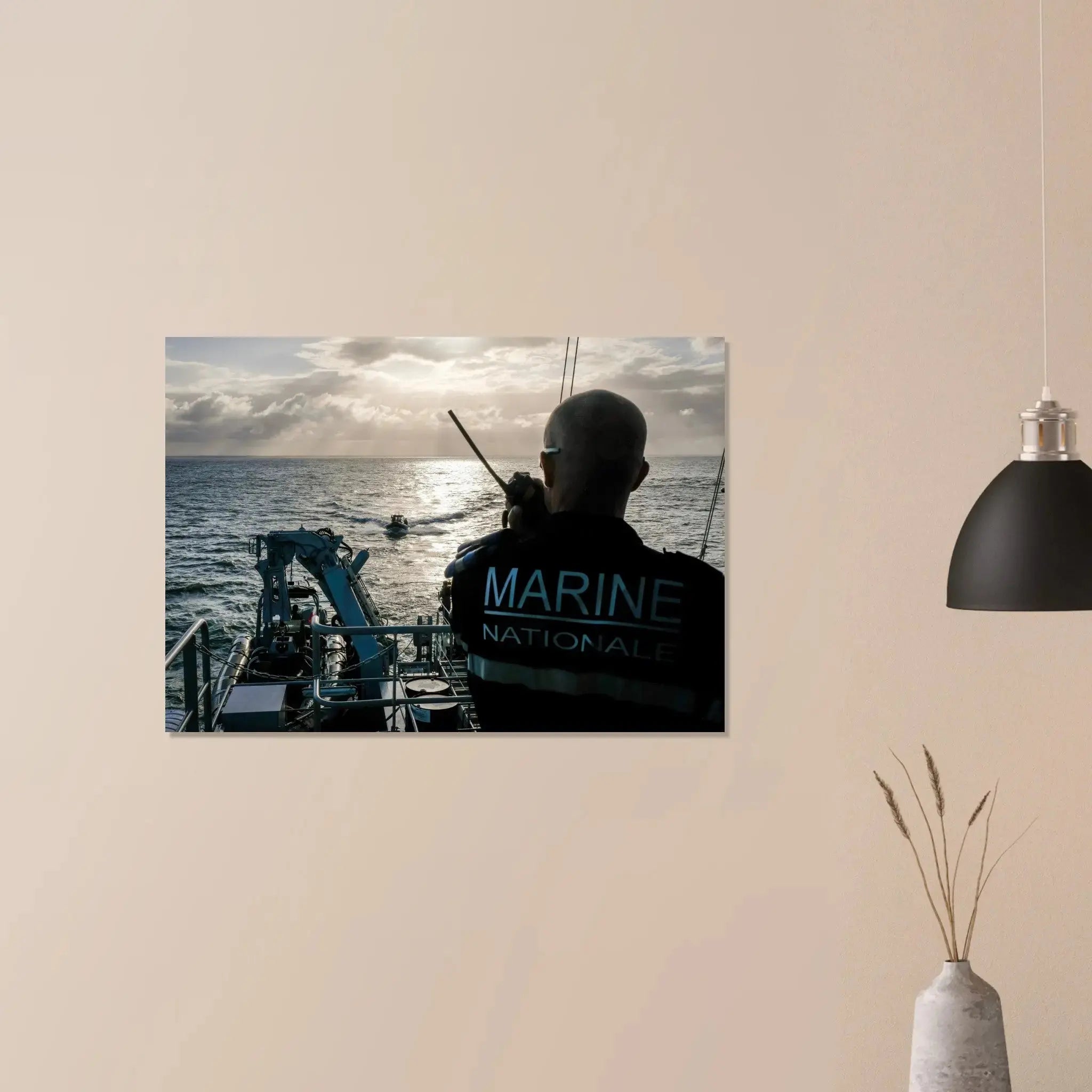 Poster Photo - Guyane - coucher de soleil marine defense-zone.com