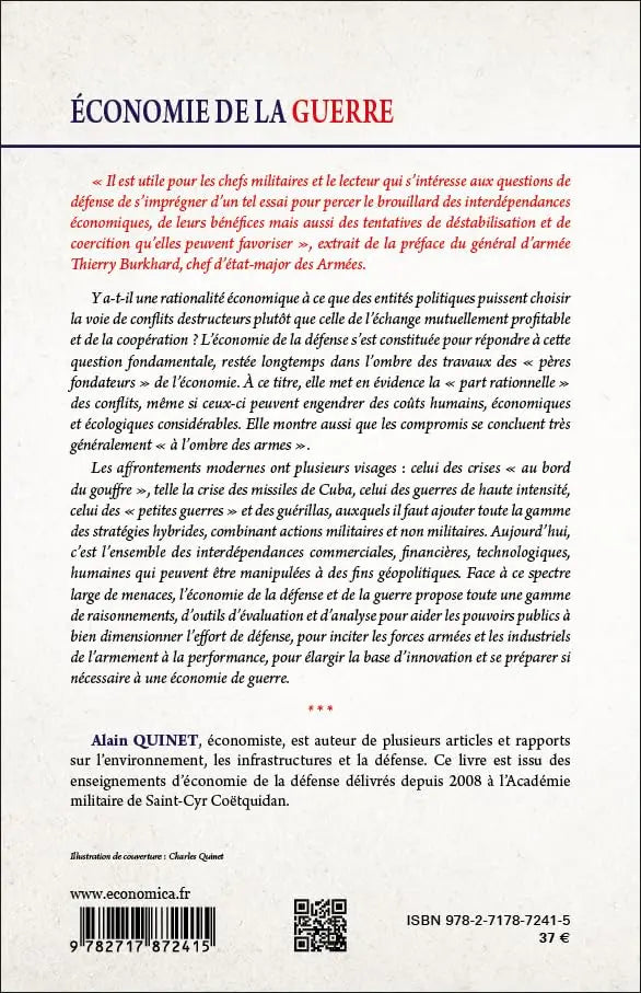 Économie de la guerre (Alain Quinet) defense-zone.com