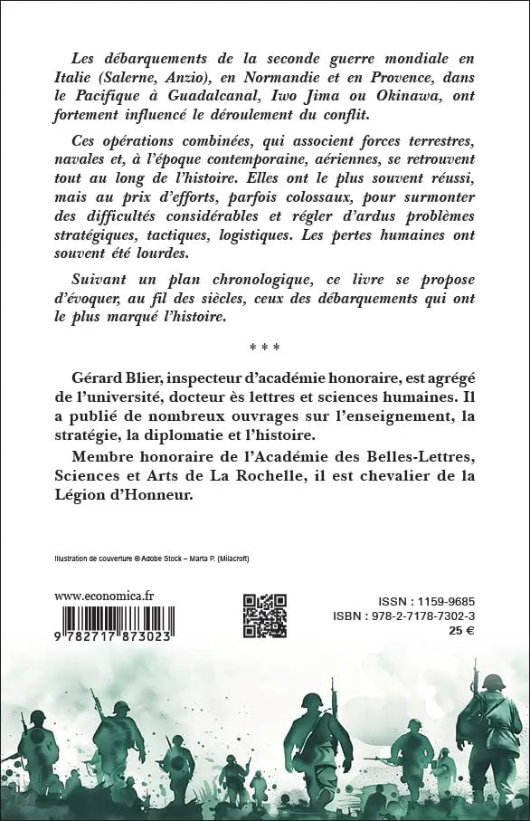 Les débarquements - Une place capitale dans l'histoire militaire (Gérard Blier) defense-zone.com
