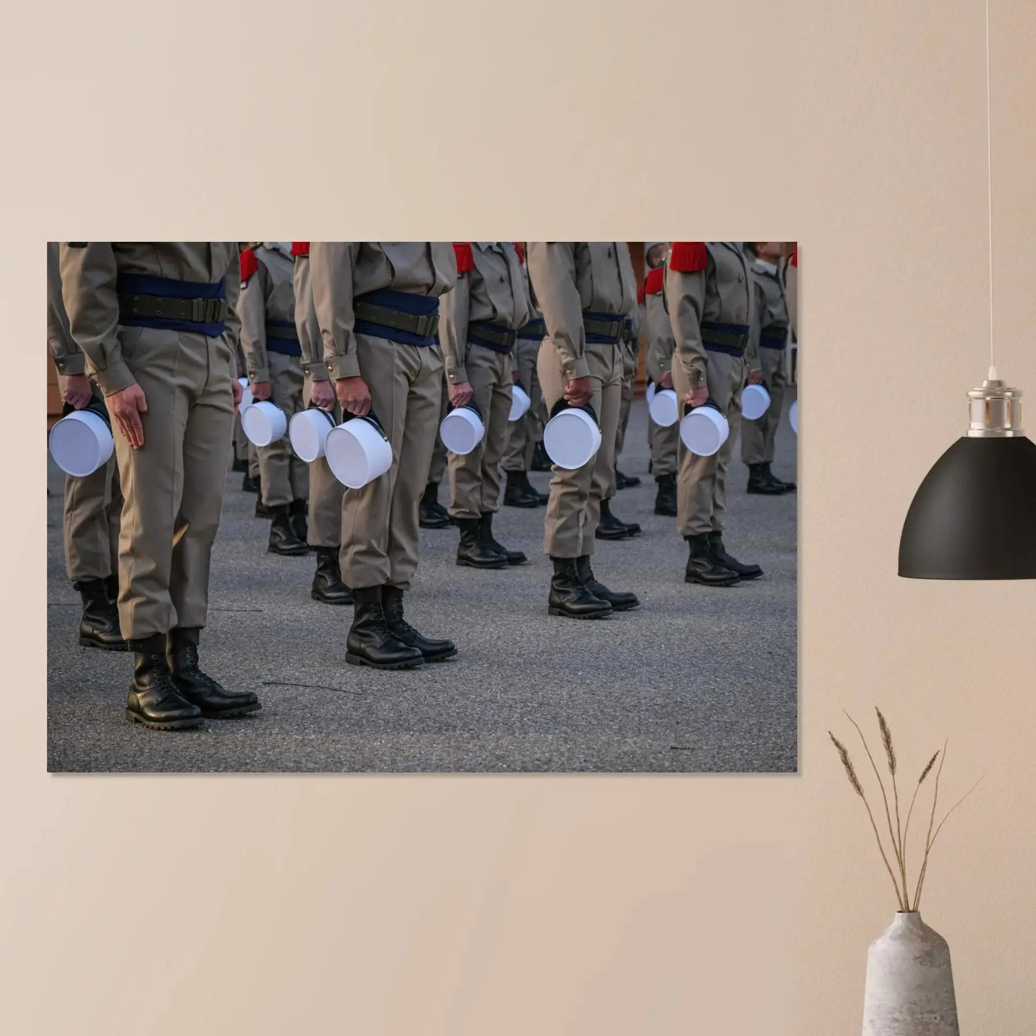 Poster Photo - Légion étrangère, remise de képis blancs defense-zone.com