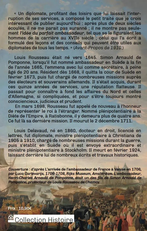 L'idée du parfait ambassadeur (Louis Rousseau de Chamoy) defense-zone.com