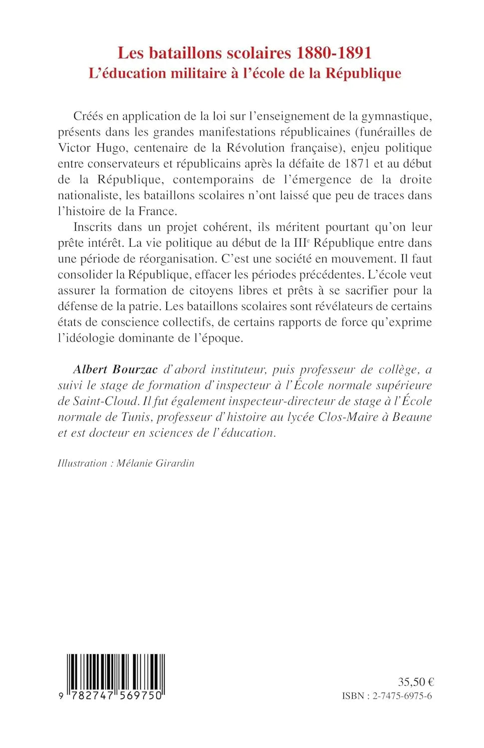 Les bataillons scolaires : 1880-1891 L'éducation militaire à l'école de la République (Albert Bourzac) defense-zone.com