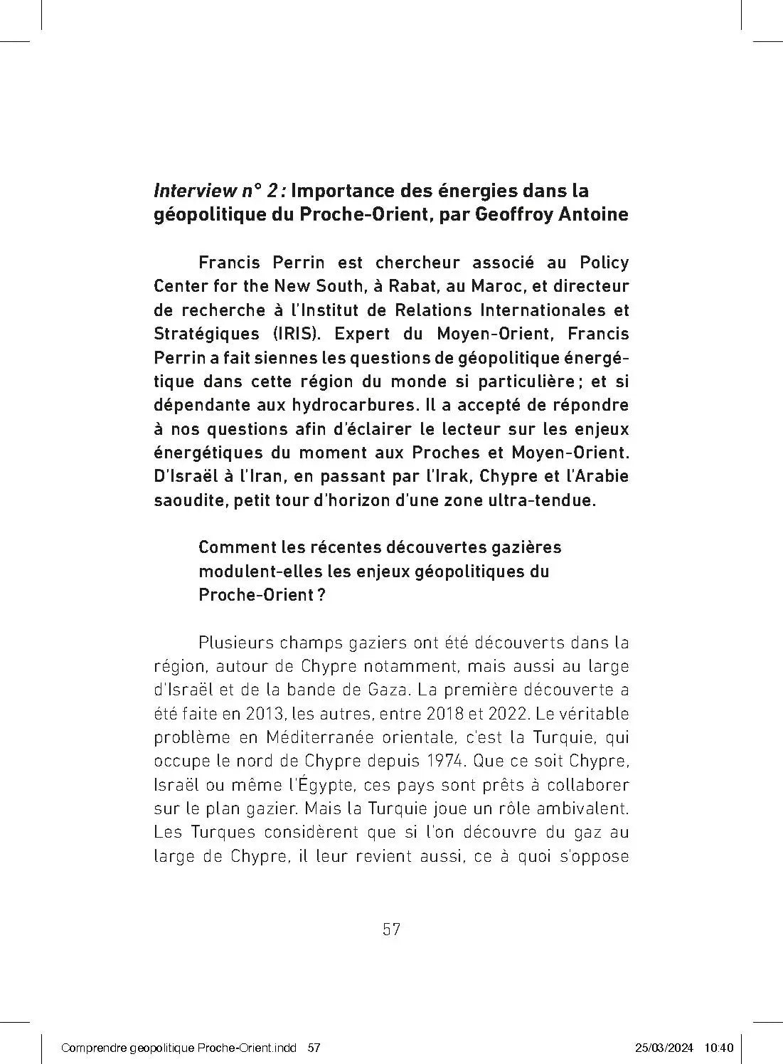 Comprendre la géopolitique du Proche-Orient (Hervé Ghannad) defense-zone.com